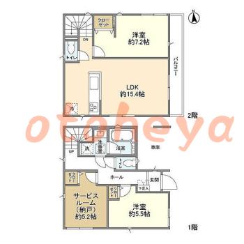 楽器可 ピアノ可 で 京王沿線の賃貸物件 2SLDK 31万円の写真1