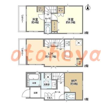 楽器可 ピアノ可 で 埼玉県の賃貸マンション物件 2SLDK 17.9万円の写真1
