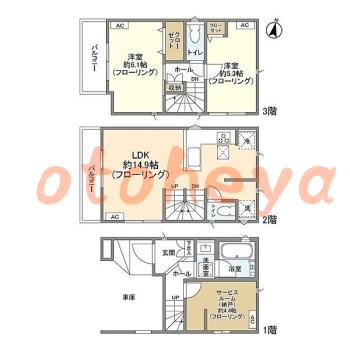 楽器可 ピアノ可 で 埼玉県の賃貸マンション物件 2SLDK 21.9万円の写真1