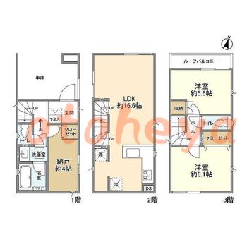 楽器可 ピアノ可 で 神奈川県の賃貸マンション物件 2SLDK 20.3万円の写真1