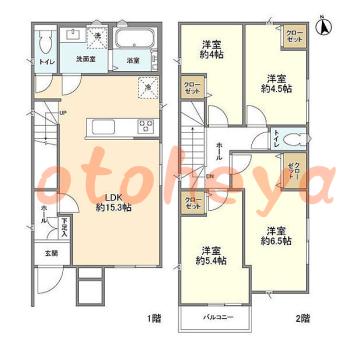 楽器可 ピアノ可 で 東京23区の賃貸マンション物件 4LDK 18.4万円の写真1