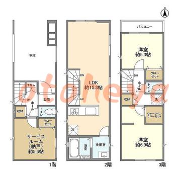 楽器可 ピアノ可 で 京急沿線の賃貸物件 2SLDK 25.8万円の写真1