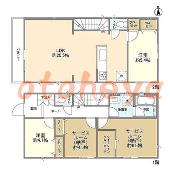 楽器可 ピアノ可 で 京王沿線の賃貸物件 2SLDK 35.4万円の写真1
