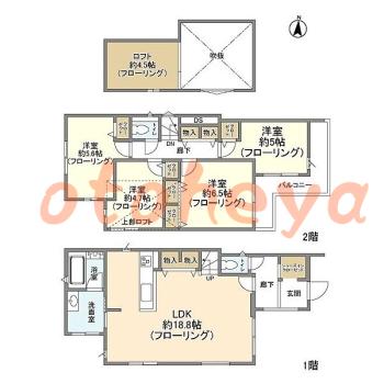 楽器可 ピアノ可 で 東京市部の賃貸マンション物件 4LDK 19.2万円の写真1