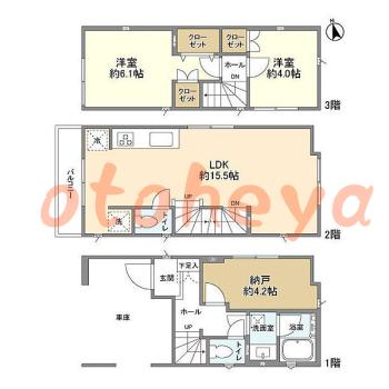 楽器可 ピアノ可 で 京王沿線の賃貸物件 2SLDK 34.9万円の写真1
