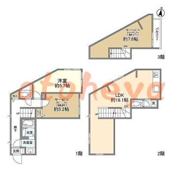 楽器可 ピアノ可 で 東京23区の賃貸マンション物件 1SLDK 16.2万円の写真1