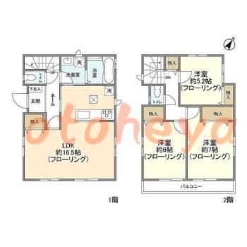 楽器可 ピアノ可 で 埼玉県の賃貸マンション物件 3LDK 15.8万円の写真1