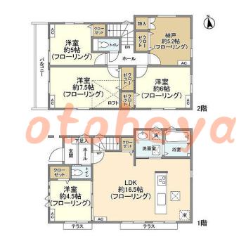 楽器可 ピアノ可 で 東京近郊 JRの賃貸物件 4SLDK 25.8万円の写真1