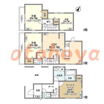 楽器可 ピアノ可 で 東京23区の賃貸マンション物件 3SLDK 24.9万円の写真1
