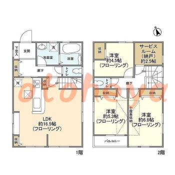 楽器可 ピアノ可 で 東京近郊 JRの賃貸物件 3SLDK 25.2万円の写真1