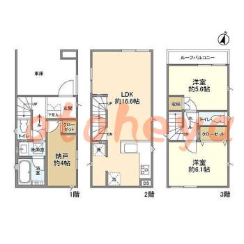 楽器可 ピアノ可 で 神奈川県の賃貸マンション物件 2SLDK 20.2万円の写真1