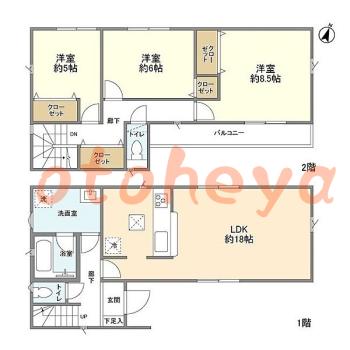 楽器可 ピアノ可 で 埼玉県の賃貸マンション物件 3LDK 18.9万円の写真1