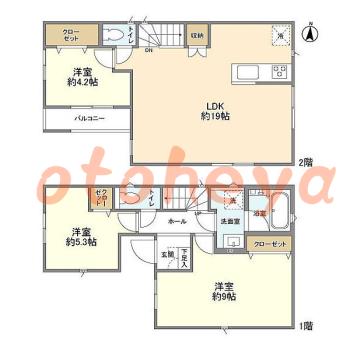 楽器可 ピアノ可 で 東京近郊の賃貸物件 3LDK 19.8万円の写真1