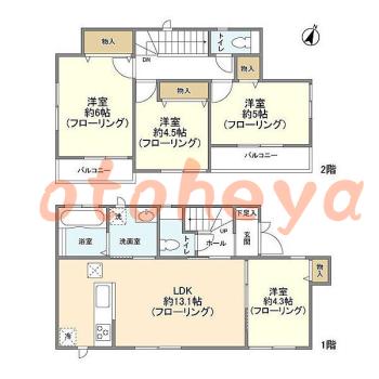 楽器可 ピアノ可 で 東京23区の賃貸マンション物件 4LDK 25万円の写真1