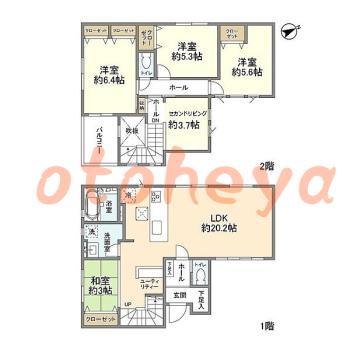 楽器可 ピアノ可 で 東京近郊の賃貸物件 3LDK 17.8万円の写真1