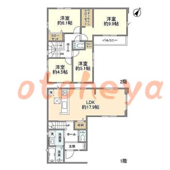 楽器可 ピアノ可 で 埼玉県の賃貸マンション物件 4LDK 19.7万円の写真1