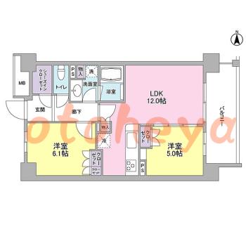 楽器可 ピアノ可 で 東京近郊の賃貸物件 2LDK 18万円の写真1