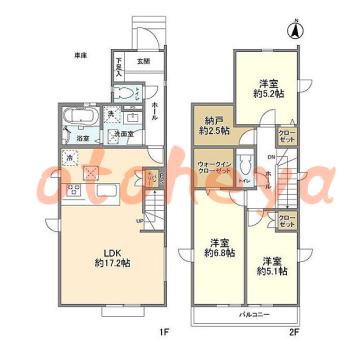 楽器可 ピアノ可 で 東京23区の賃貸マンション物件 3SLDK 18.7万円の写真1