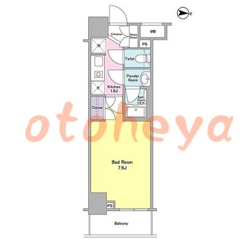  楽器可ピアノ相談の賃貸物件 1K 9.8万円の写真1