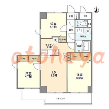 楽器可 ピアノ可 で 東京近郊の賃貸物件 3LDK 13.7万円の写真1