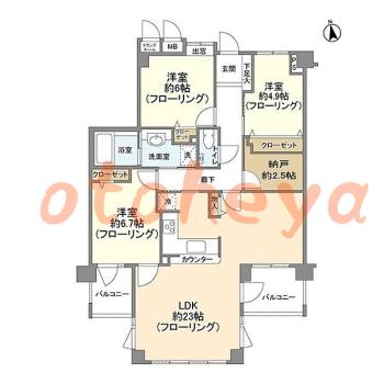 楽器可 ピアノ可 で 東京近郊の賃貸物件 3LDK 20万円の写真1