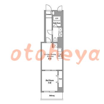 楽器可 ピアノ可 で 東京近郊の賃貸物件 1LDK 16.4万円の写真1