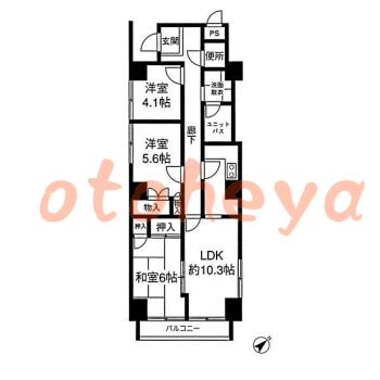 楽器可 ピアノ可 で 東京近郊の賃貸物件 3LDK 13.2万円の写真1