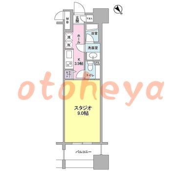 楽器可 ピアノ可 で 東京近郊の賃貸物件 1K 8.9万円の写真1