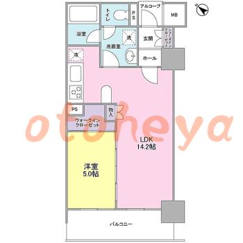 楽器可 ピアノ可 で 東京近郊の賃貸物件 1LDK 24.4万円の写真1