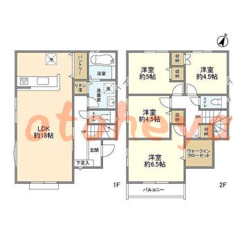 楽器可 ピアノ可 で 東京市部の賃貸マンション物件 4LDK 18.8万円の写真1