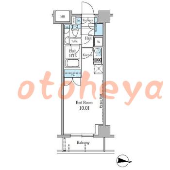 楽器可 ピアノ可 で 東京近郊の賃貸物件 1R 10.9万円の写真1