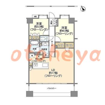 楽器可 ピアノ可 で 東京近郊の賃貸物件 2LDK 26.5万円の写真1