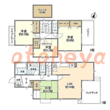 楽器可 ピアノ可 で 東京市部の賃貸マンション物件 4LDK 19万円の写真1