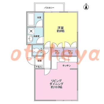 楽器可 ピアノ可 で 東京23区の賃貸マンション物件 1LDK 12万円の写真1