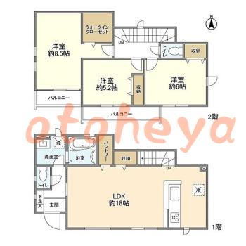 楽器可 ピアノ可 で 東京市部の賃貸マンション物件 3LDK 17.8万円の写真1
