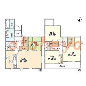 楽器可 ピアノ可 で 埼玉県の賃貸マンション物件 4LDK 15.2万円の写真1