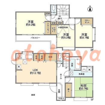 楽器可 ピアノ可 で 東京市部の賃貸マンション物件 4LDK 17.5万円の写真1