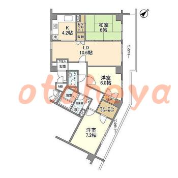 楽器可 ピアノ可 で 東京23区の賃貸マンション物件 3LDK 29.8万円の写真1