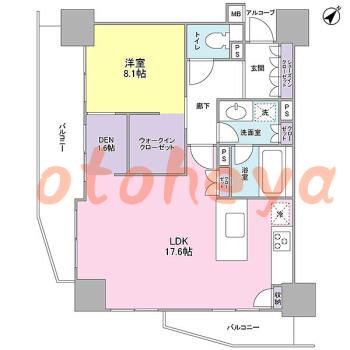 楽器可 ピアノ可 で 東京近郊 JRの賃貸物件 1SLDK 27万円の写真1