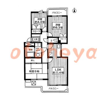 楽器可 ピアノ可 で 東京市部の賃貸マンション物件 3LDK 8.9万円の写真1