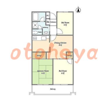 楽器可 ピアノ可 で 東京市部の賃貸マンション物件 3DK 7.6万円の写真1