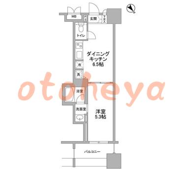 楽器可 ピアノ可 で 東京近郊の賃貸物件 1DK 9.5万円の写真1