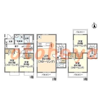 楽器可 ピアノ可 で 東京23区の賃貸マンション物件 4LDK 17.5万円の写真1