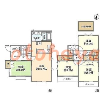 楽器可 ピアノ可 で 東京近郊の賃貸物件 4LDK 18万円の写真1
