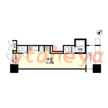 楽器可 ピアノ可 で 東京近郊の賃貸物件 1R 9.6万円の写真1