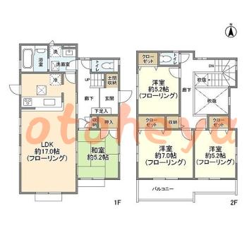 楽器可 ピアノ可 で 東京近郊の賃貸物件 4LDK 30万円の写真1