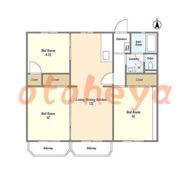 楽器可 ピアノ可 で 東京近郊の賃貸物件 3LDK 9.4万円の写真1
