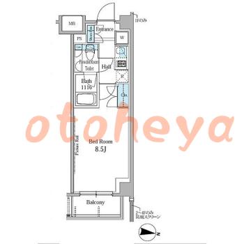 楽器可 ピアノ可 で 東京近郊の賃貸物件 1K 10.6万円の写真1