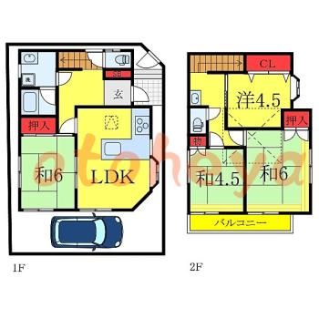 楽器可 ピアノ可 で 東京近郊の賃貸物件 4LDK 13万円の写真1