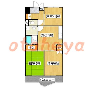 楽器可 ピアノ可 で 東京23区の賃貸マンション物件 3DK 11.5万円の写真1
